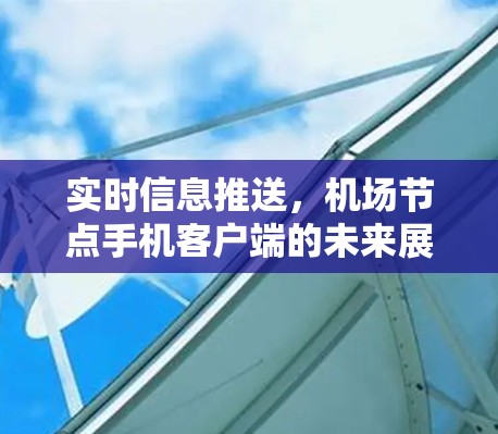 实时信息推送，机场节点手机客户端的未来展望