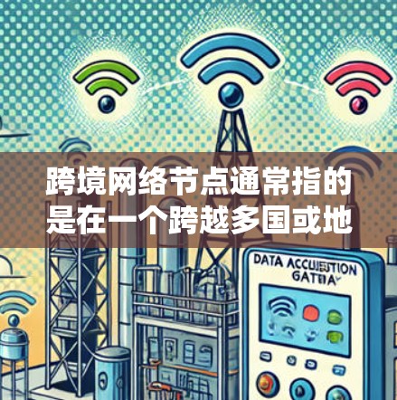 跨境网络节点通常指的是在一个跨越多国或地区的网络系统中,某个特定节点在该网络体系中的角色。这些网络节点可能包括在跨境网络中处理数据、管理和控制流量的节点。以下是一些可能涉及跨境网络节点的方面 跨境网络节点通常指的是在一个跨越多国或地区的网络系统中,某个特定节点在该网络体系中的角色。这些网络节点可能包括在跨境网络中处理数据、管理和控制流量的节点。以下是一些可能涉及跨境网络节点的方面