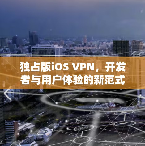 独占版iOS VPN,开发者与用户体验的新范式 独占版iOS VPN,开发者与用户体验的新范式
