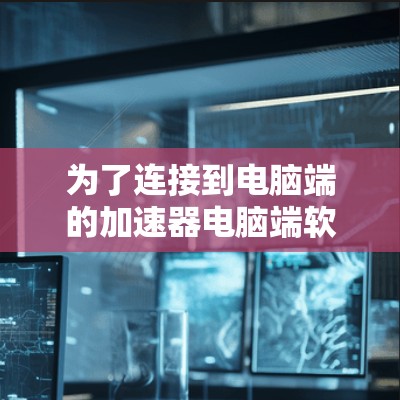 为了连接到电脑端的加速器电脑端软件，您可以按照以下步骤操作