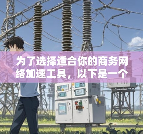 为了选择适合你的商务网络加速工具，以下是一个详细的步骤指南