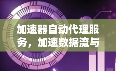 加速器自动代理服务，加速数据流与优化系统性能