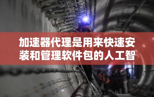 加速器代理是用来快速安装和管理软件包的人工智能工具，通过测试可以评估其性能、稳定性以及可靠性。以下是关于加速器代理测试的详细总结