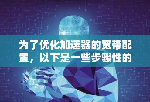 为了优化加速器的宽带配置，以下是一些步骤性的建议