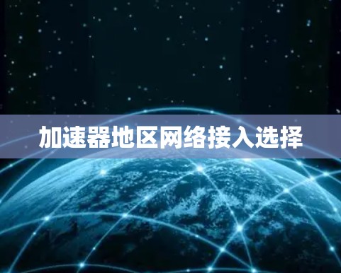 加速器地区网络接入选择