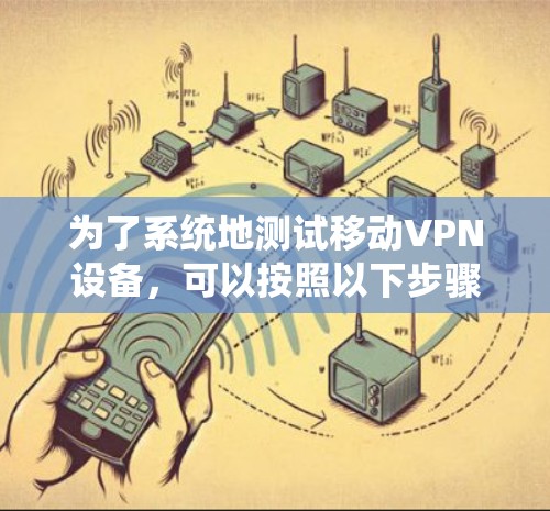 为了系统地测试移动VPN设备，可以按照以下步骤进行