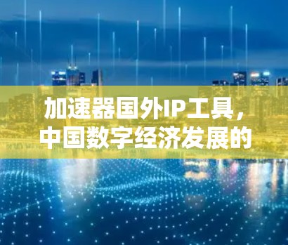 加速器国外IP工具，中国数字经济发展的新引擎