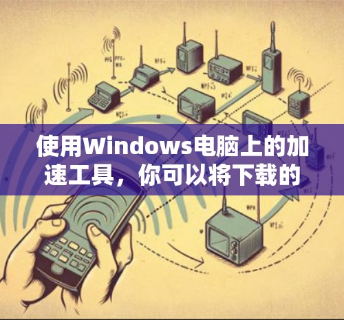 使用Windows电脑上的加速工具，你可以将下载的视频和文件分享出去。以下是具体的步骤和方法