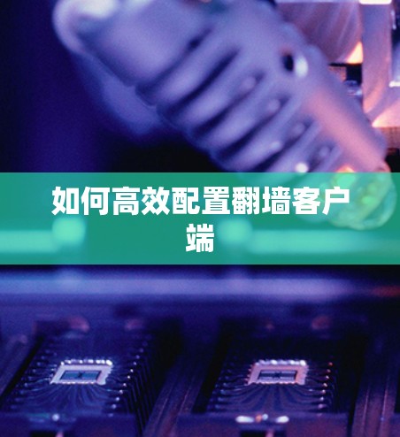 如何高效配置翻墙客户端