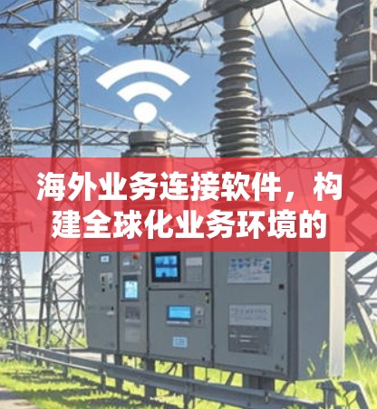 海外业务连接软件，构建全球化业务环境的桥梁