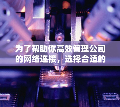 为了帮助你高效管理公司的网络连接，选择合适的网络代理软件是关键。以下是一些推荐的网络代理软件，结合了功能、价格、支持和易用性，适合不同需求的企业