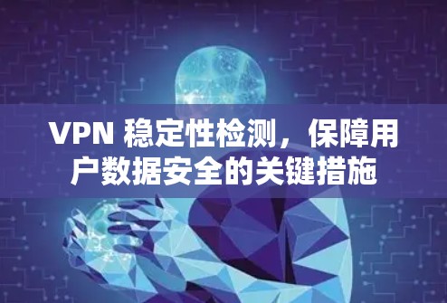 VPN 稳定性检测，保障用户数据安全的关键措施