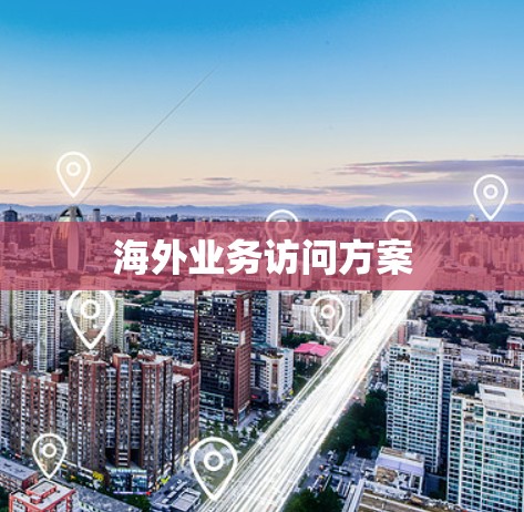 海外业务访问方案