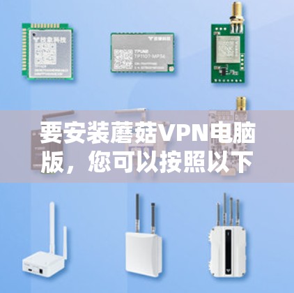 要安装蘑菇VPN电脑版，您可以按照以下步骤进行