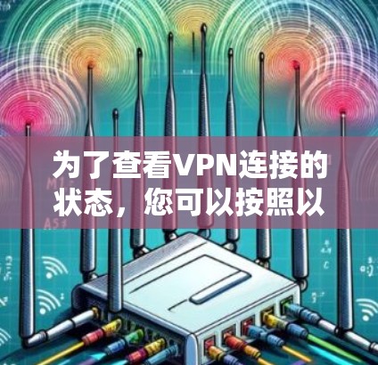 为了查看VPN连接的状态，您可以按照以下步骤操作