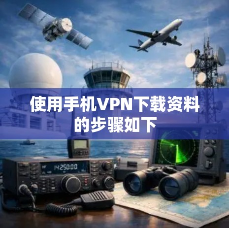 使用手机VPN下载资料的步骤如下