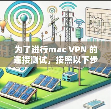 为了进行mac VPN 的连接测试，按照以下步骤操作