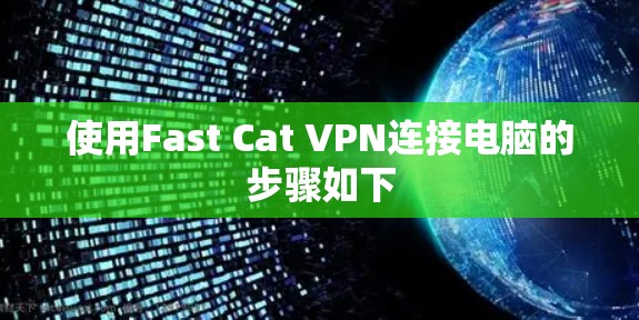 使用Fast Cat VPN连接电脑的步骤如下